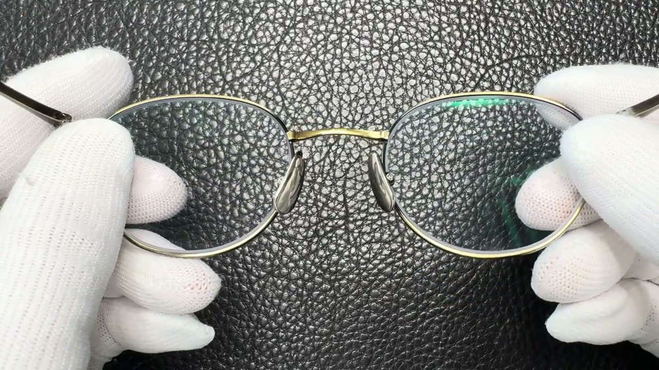 カネコガンキョウ 金子眼鏡｜KMG-06 ATG B-K18YG｜金子眼鏡のメタルK18