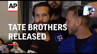 Celebrity Tate brothers released from Romania jail Net Worth