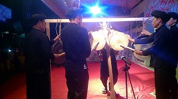 Chợ đêm Cốc Pài- Múa trống chiêng dân tộc La Chí huyện Xín Mần - HG