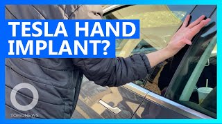 Bro implants Tesla key, other chips into hands - TomoNews