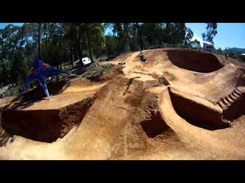 BIG BMX dirt competition in Australia - Red Bull Dirt Pipe 2011