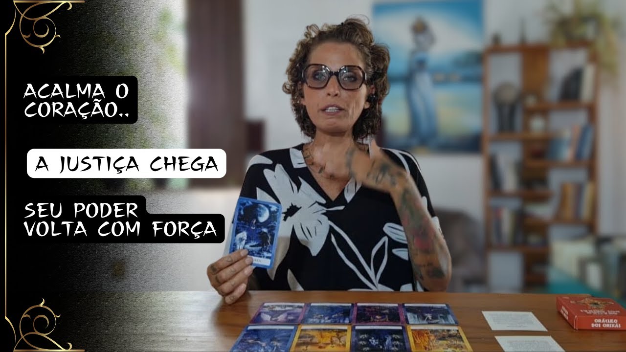 Sua vida espiritual, amorosa e profissional na mesa! CALMA, o ciclo chega ao fim!!