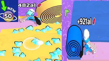 Spiral Craft 3d planet 50 ( part 1 ) Gameplay - android,iOS game