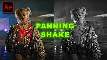 PANNING SHAKE | After Effects Tutorial