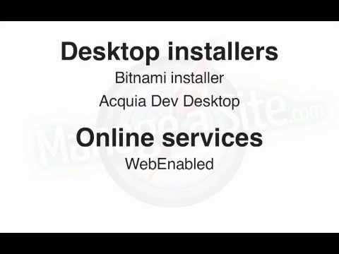 01-03.A brief overview of resources for quickly installing Drupal - 1.47m