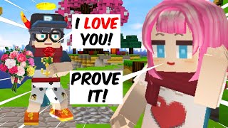 Love Tester With Cute Girlfriend in Bedwars screenshot 5