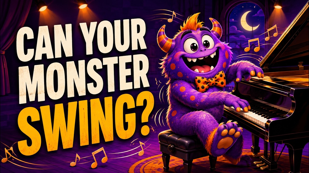 Monster Boogie | Fun Halloween Piano Solo + How to Teach Swing