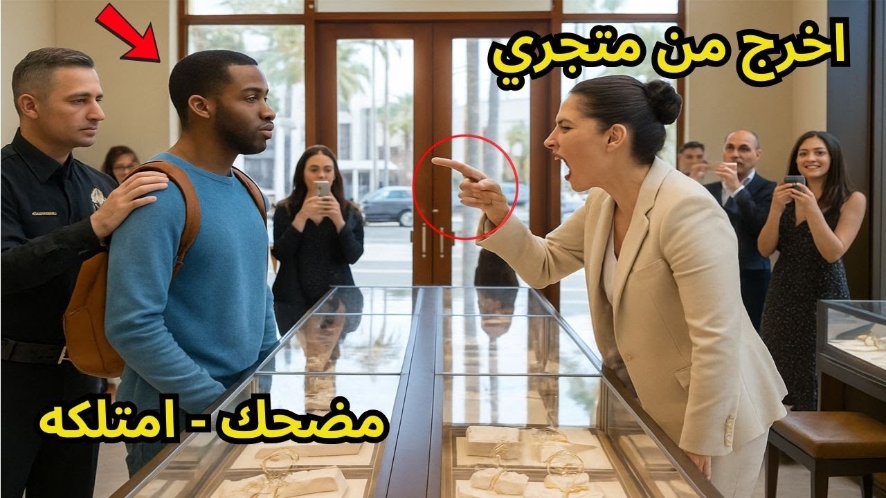 رجل أسود يُهان في متجر فاخر… لكن الحقيقة الصادمة تكشف أنه المالك الحقيقي وتقلب حياتهم رأساً على عقب!