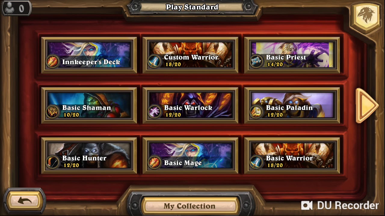 Hearthstone #3 new champioen to play with