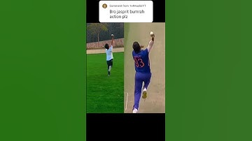 Jasprit Bumrah Bowling Copy 🔥😎 || #shorts #youtubeshorts #shortsfeed #cricket