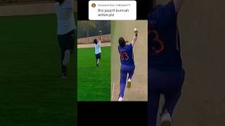 Jasprit Bumrah Bowling Copy 🔥😎 || #shorts #youtubeshorts #shortsfeed #cricket screenshot 4