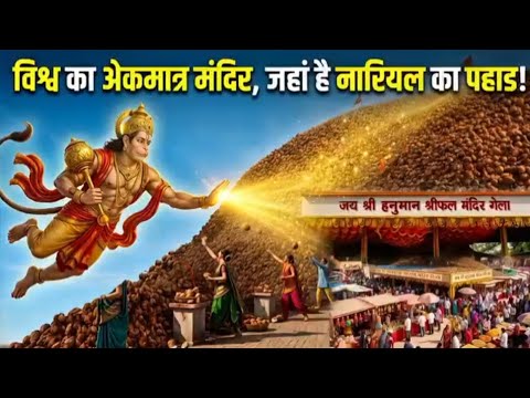 हनुमान जी की कहानी | श्रीफल का पहाड़| Hanuman Ji ka temple | Moral Stories | Bhakti Kahaniya#story