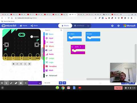 Step Counter for microbit