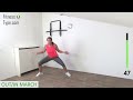 20 Minute Power Walking Workout at Home - No Repeating Exercises