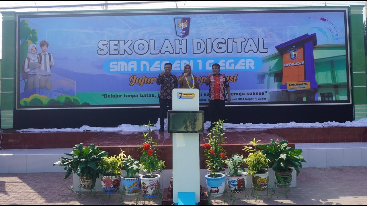 LAUNCING SEKOLAH DIGITAL SMAN 1 GEGER
