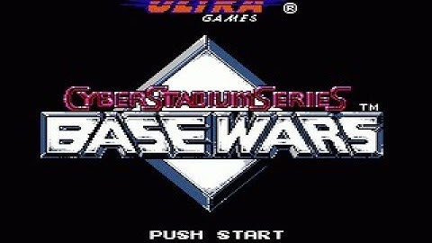 Base Wars: Cyber Stadium Series - Start Up - Nintendo - NES
