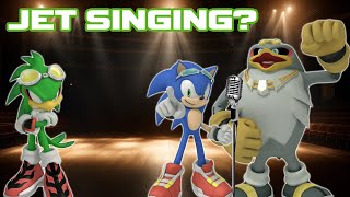 Sonic, Jet, And Storm Sing Karaoke