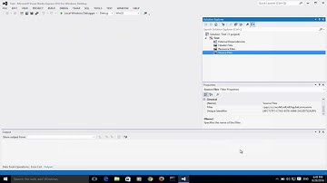 Creating a New C++ Project in Visual Studio