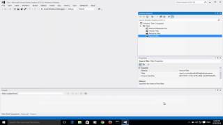 Creating a New C++ Project in Visual Studio