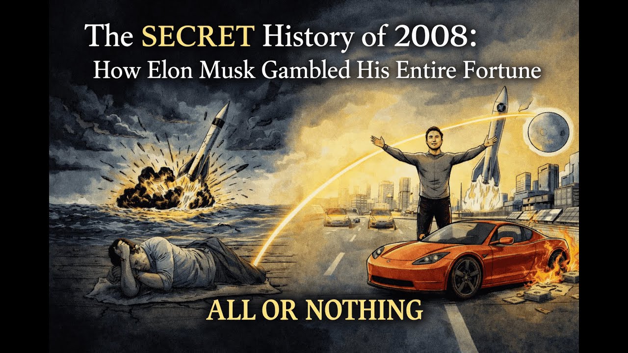 The Secret History of 2008: How Elon Musk Gambled His Entire Fortune