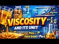 viscosity and its units|| GANESH ENGLISH CLASSES