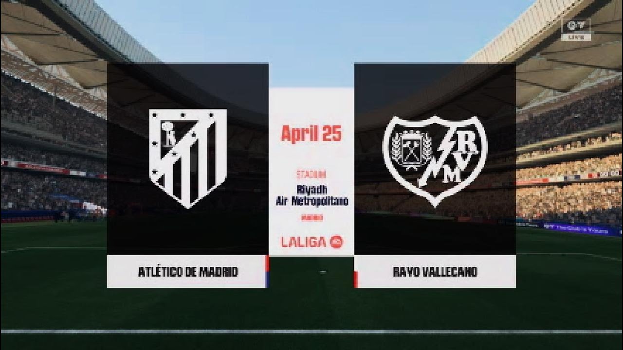 PS5 EA FC 26 Atletico De Madrid Vs Rayo Vallecano - YouTube