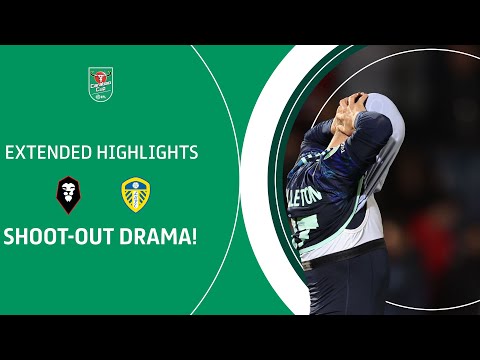 SHOOT-OUT DRAMA! | Salford City v Leeds United Carabao Cup extended highlights