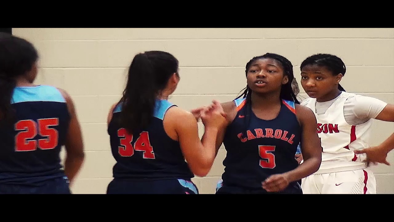 Converse Judson vs CC Carroll Girls Basketball 20192020 YouTube