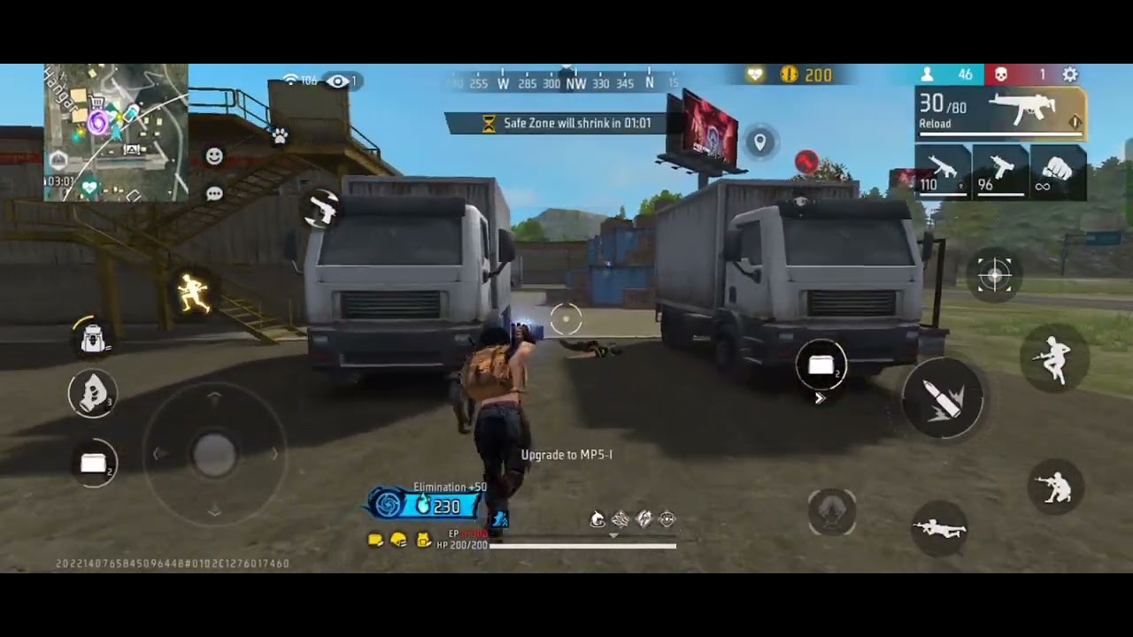 RK GAMING || FREE FIRE 🔥||  #viral video #tarding episode 4