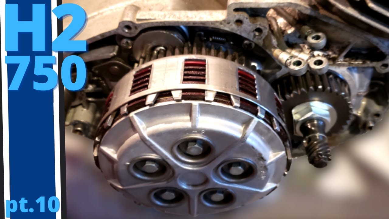 1972 KAWASAKI H2 750 - PART 10 Clutch / Crank Seal Replacement