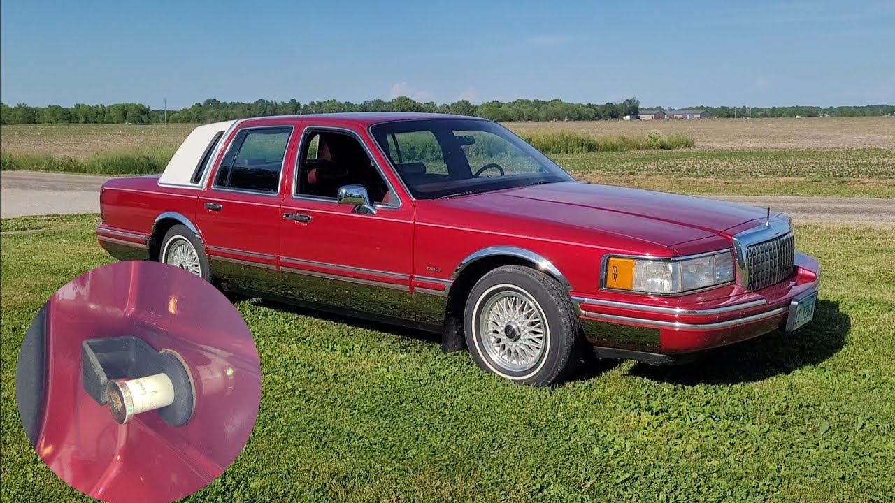 1990 1997 Lincoln Town Car Door Striker Bolt Bushing Replacement