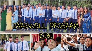 Our Last Day at School: Farewell Program [2080] of Grade 12 Students at Kalika Manavgyan School