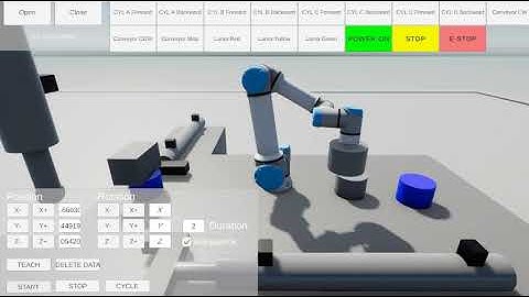 Universal Robot Teaching in Unity 2