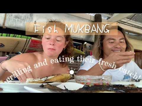 Our Isla Life: Sustainable Fishing! Grilling Some Fresh Catch + "Mukbang" | Happy Islanders