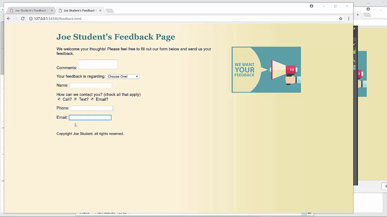 HTML 5 Forms - YouTube
