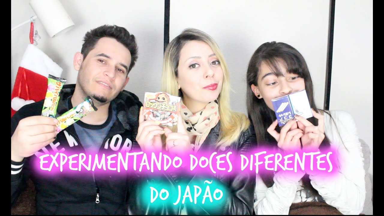 Experimentando doces diferentes do Japão | Familia Matsura