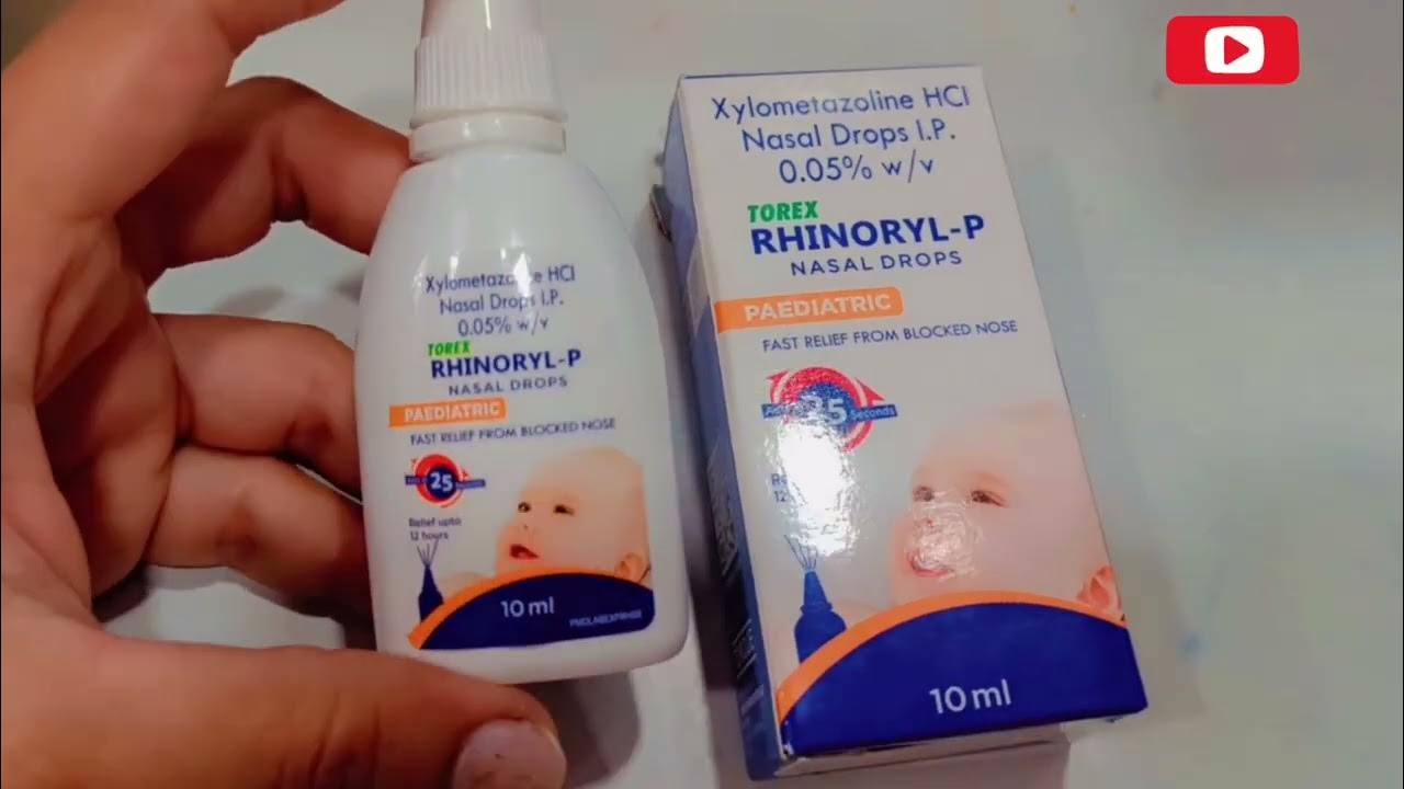 Rhinoryl nasal drops( Xylometazoline)uses,dose,how to use ,full info in