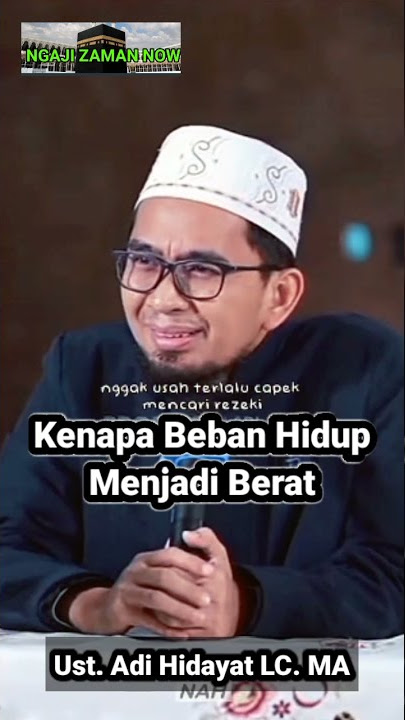 Kenapa Beban Hidup Semakin Berat