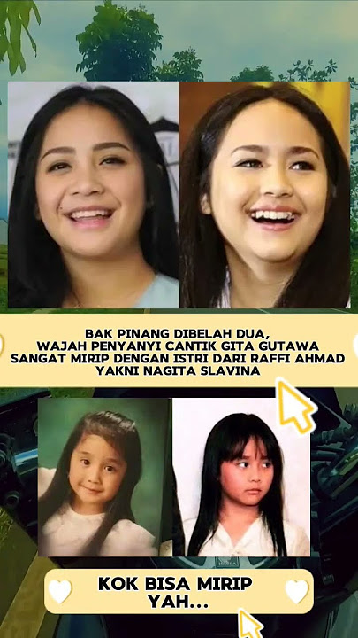 Nagita slavina mirip banget dengan... #nagitaslavina #gitagutawa #shorts