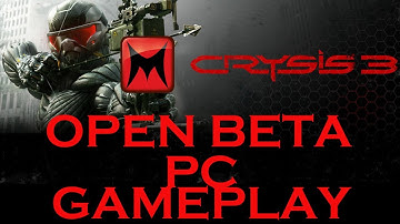 Crysis 3 Open Beta PC Gameplay Hunter on Airport High Settings Nvidia 560 GTX Ti HD[720p]
