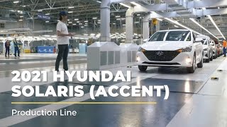 2021 Hyundai Solaris (Accent) Production | Hyundai Factory | How Car are Made