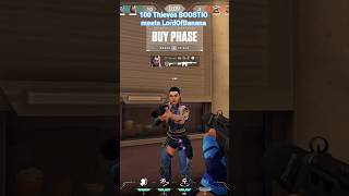 Meets the VCT Pro @100Thieves Boostio  #valorant #funnyclips