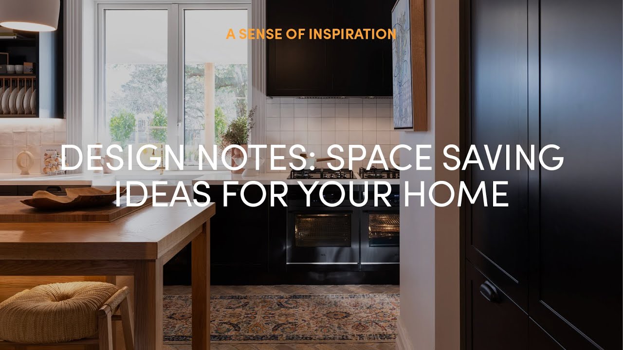 Design Notes: Space saving ideas for your home - YouTube