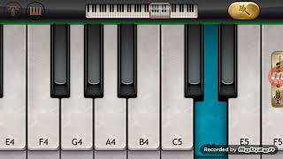 Video-Miniaturansicht von „Bombe Heluthaithe Kannada song on mobile piano“