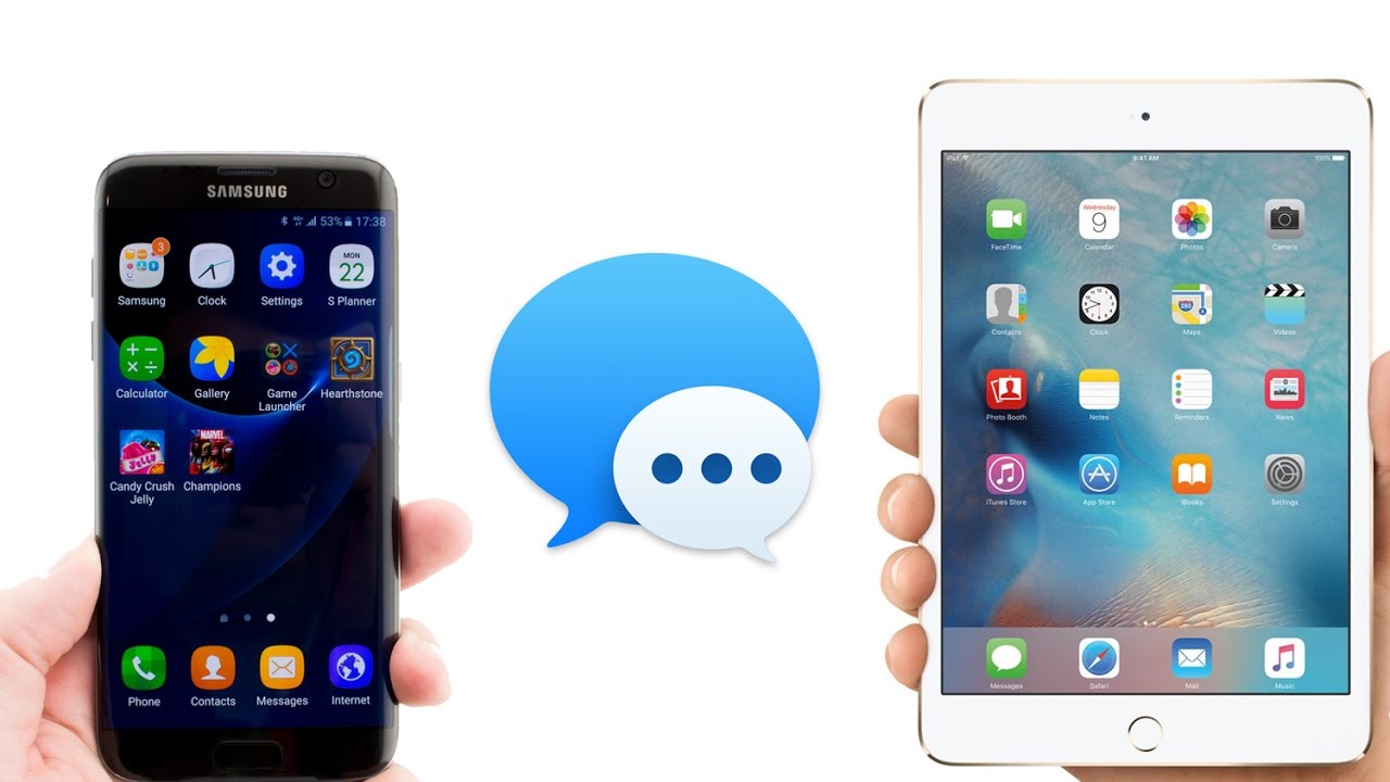 Can You Send a Text Message from an Ipad to an Android Phone  