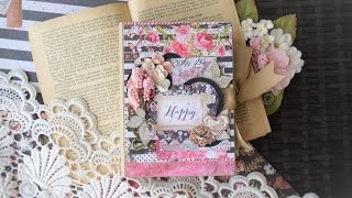 Мини альбом Rossi Belle. Как сделать миник своими руками - Скрапбукинг мастер-класс / Aida Handmade Мини альбом Rossi Belle. Как сделать миник своими руками - Скрапбукинг мастер-класс / Aida Handmade