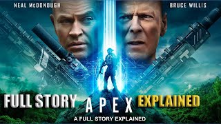 Up Coming Apex (2026) FULL STORY Explained | The Hunt That Turned Into a Nightmare