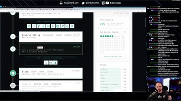 Live Coding: Learning Rust (exercism.io Rust track) 8/27/20