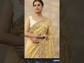 yellow colour saree designs #bridal collection #💛💛💛