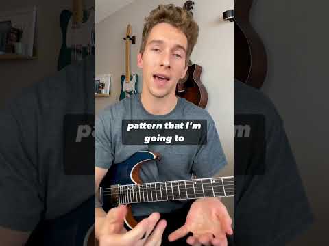 Shred guitar pattern